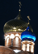 Архитектурная подсветка храма